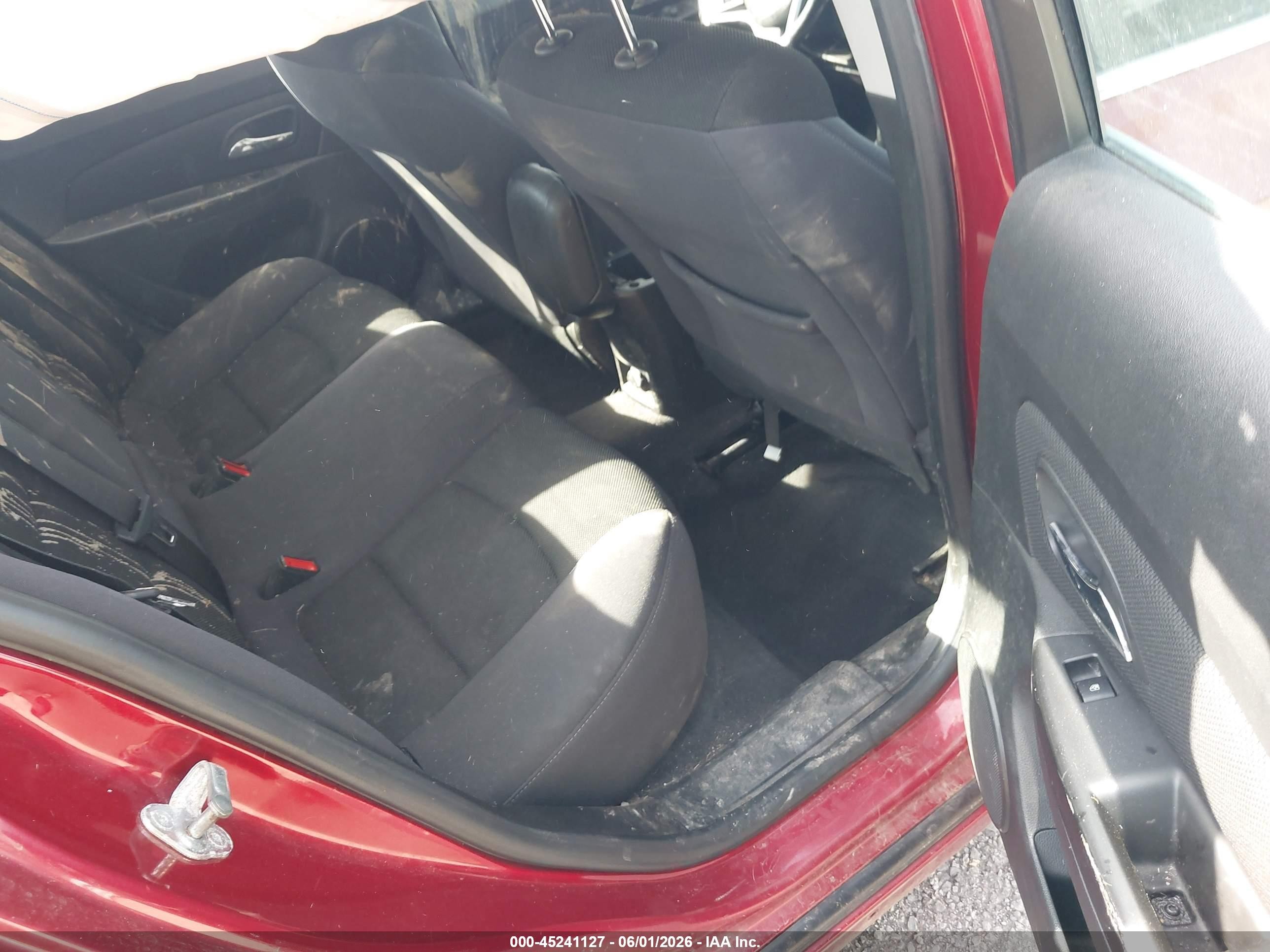 2013 Chevrolet Cruze 1lt Auto Red vin: 1G1PC5SB2D7217721