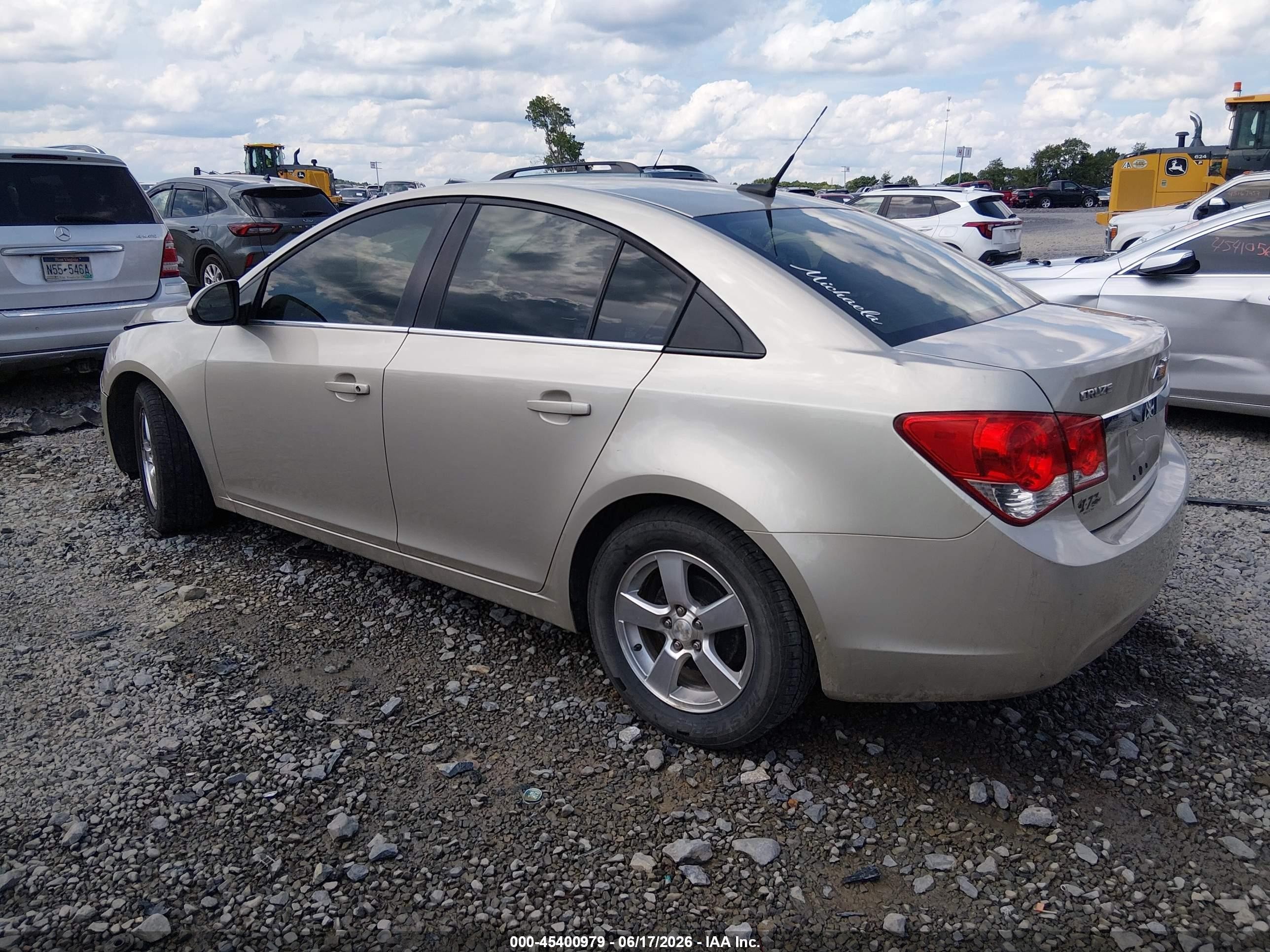 2013 Chevrolet Cruze 1lt Auto Gold vin: 1G1PC5SB2D7250041