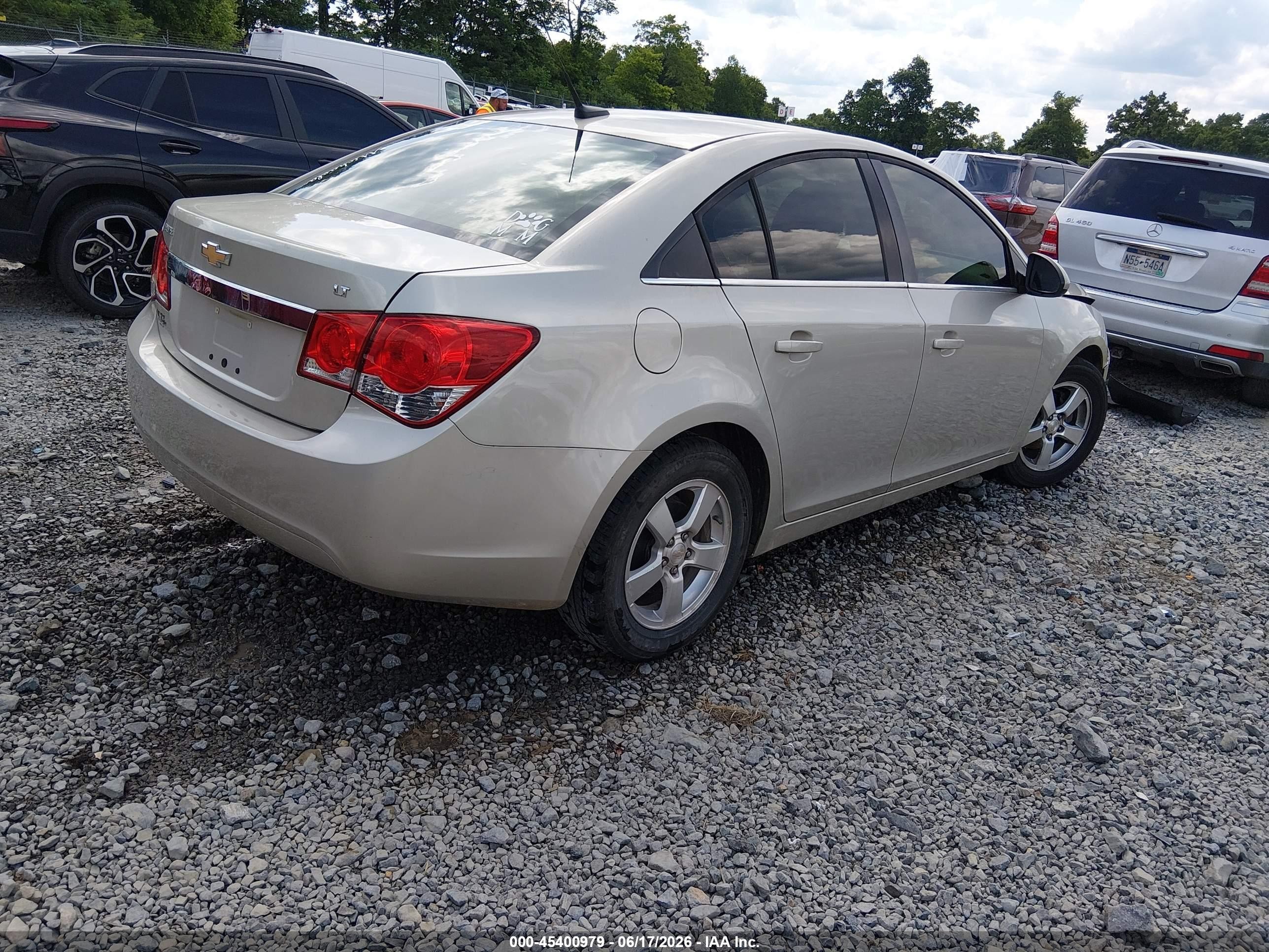 2013 Chevrolet Cruze 1lt Auto Gold vin: 1G1PC5SB2D7250041
