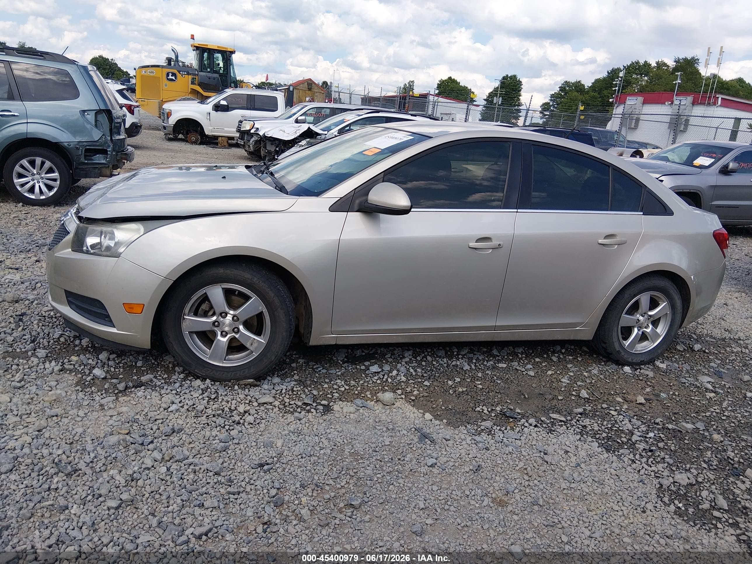 2013 Chevrolet Cruze 1lt Auto Gold vin: 1G1PC5SB2D7250041