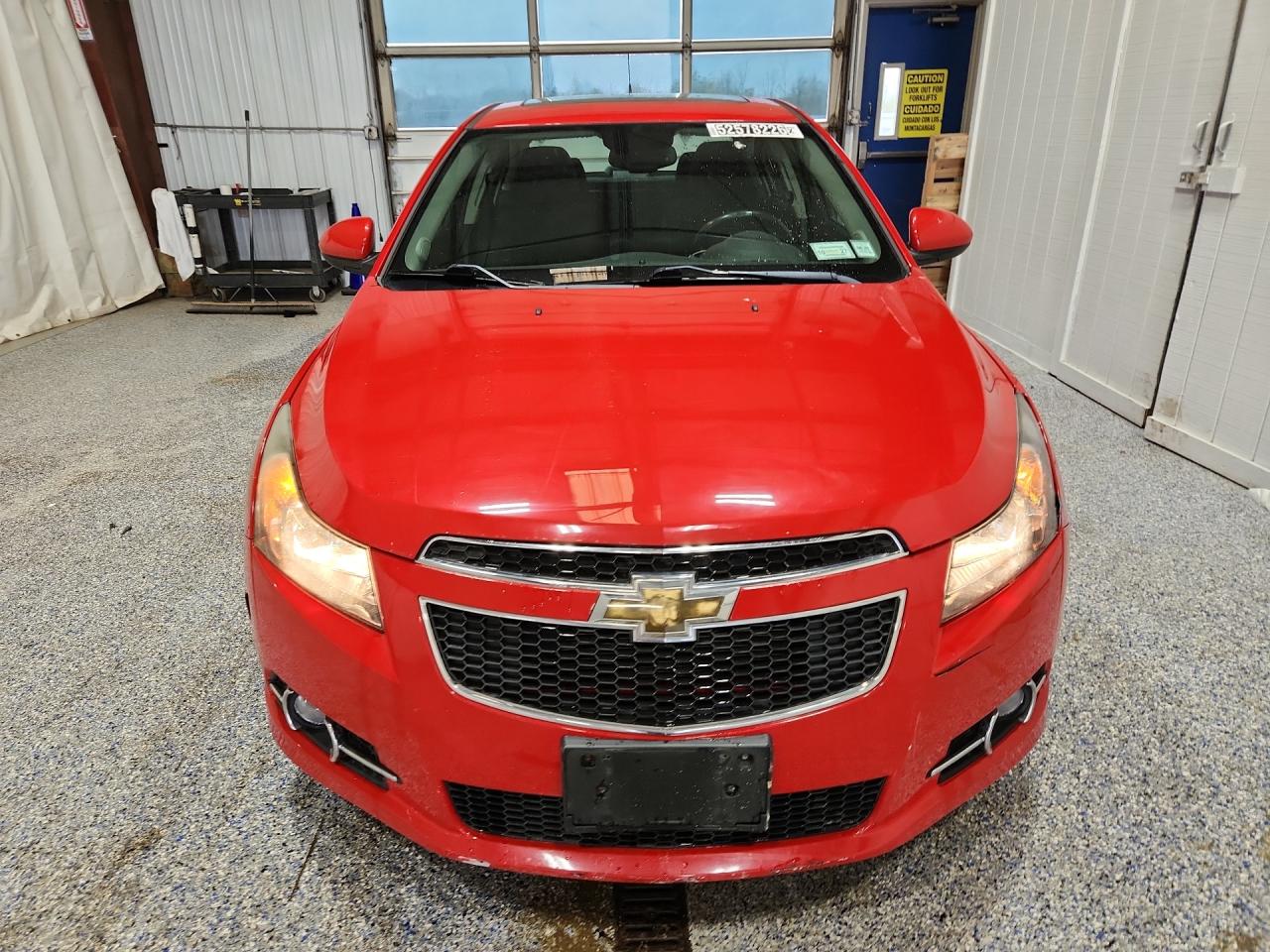 2013 Chevrolet Cruze Lt Red vin: 1G1PC5SB2D7274291 Damage: Left Head Lamp, Faded, Repair Required
