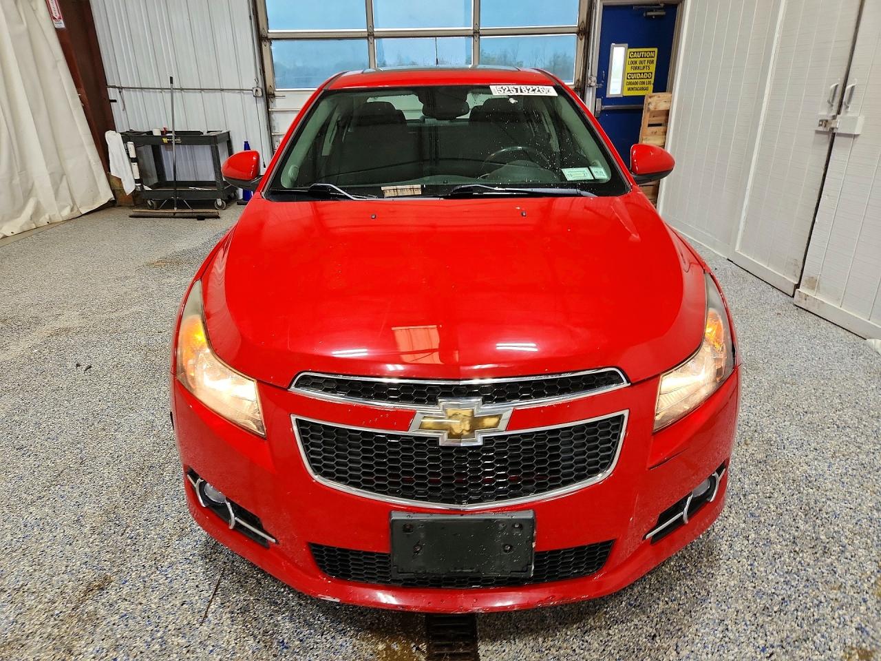 2013 Chevrolet Cruze Lt Red vin: 1G1PC5SB2D7274291