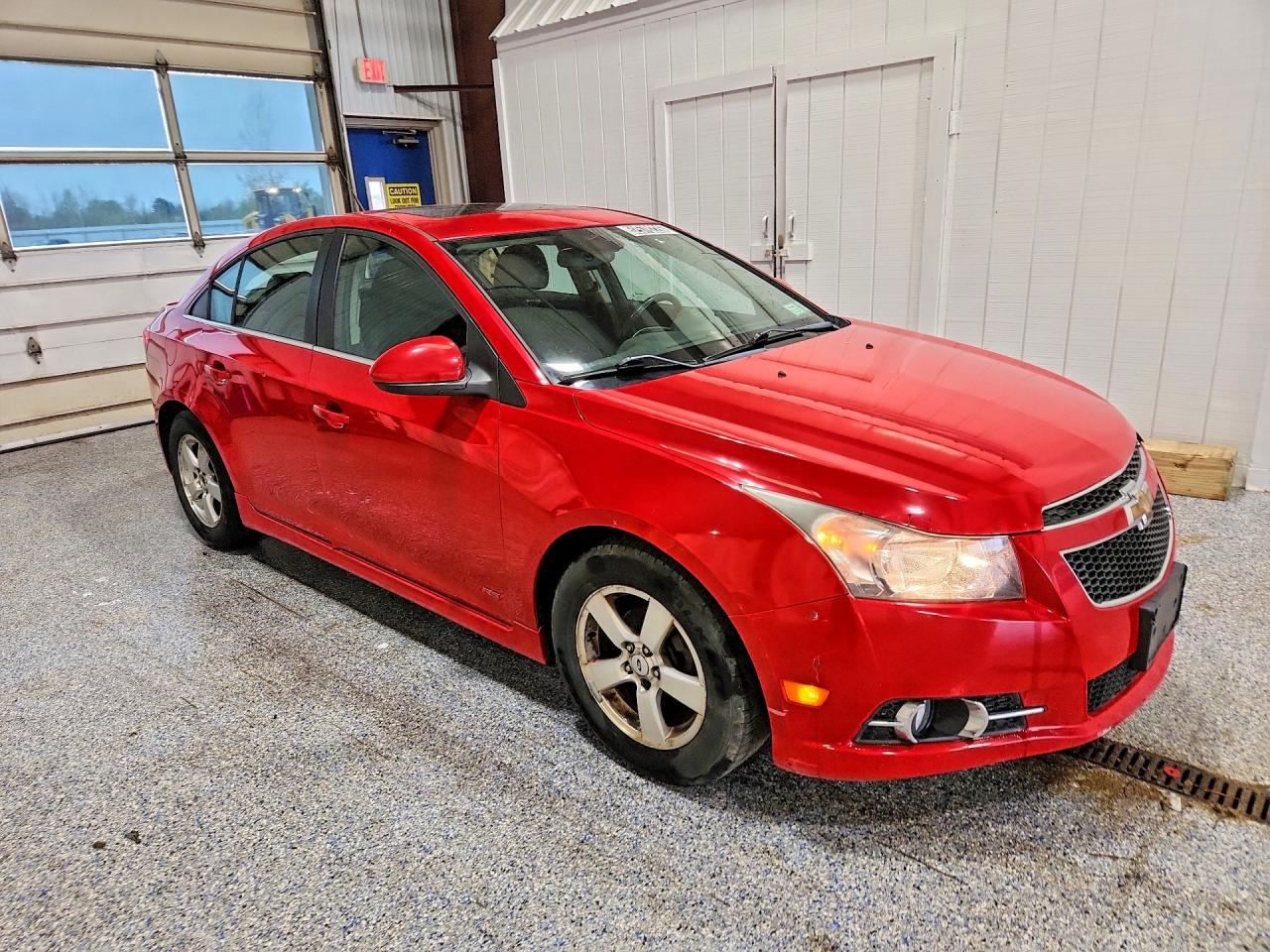 2013 Chevrolet Cruze Lt Red vin: 1G1PC5SB2D7274291