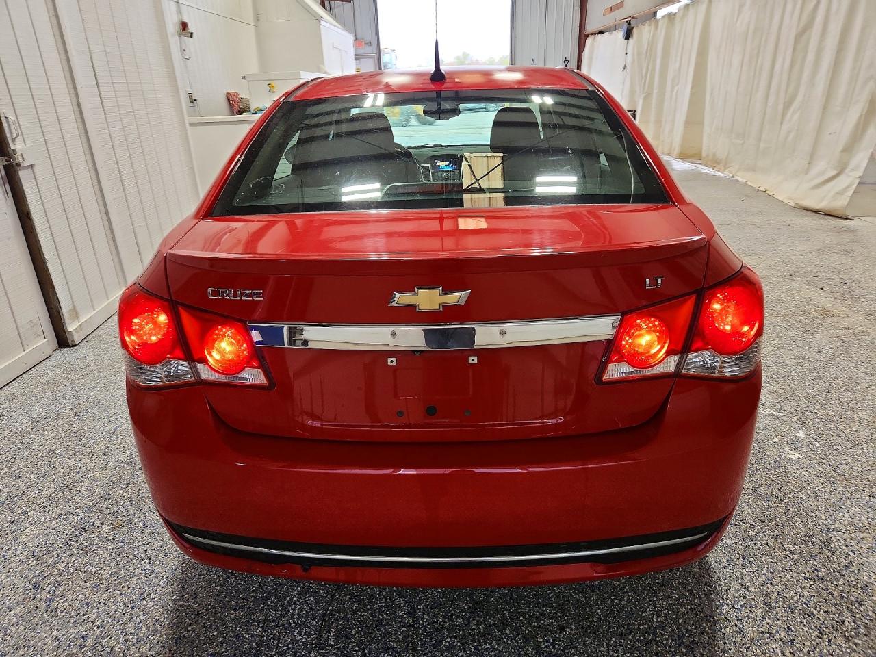 2013 Chevrolet Cruze Lt Red vin: 1G1PC5SB2D7274291