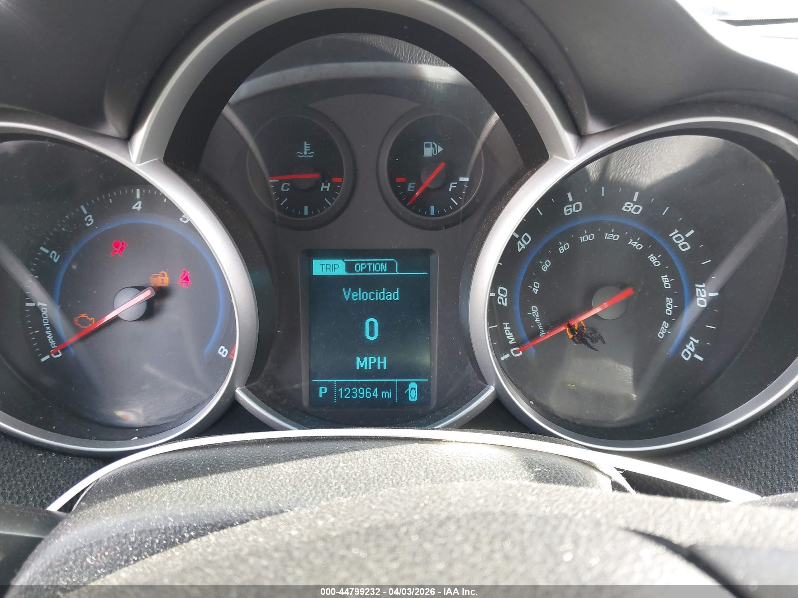 2013 Chevrolet Cruze 1lt Auto Silver vin: 1G1PC5SB2D7285470