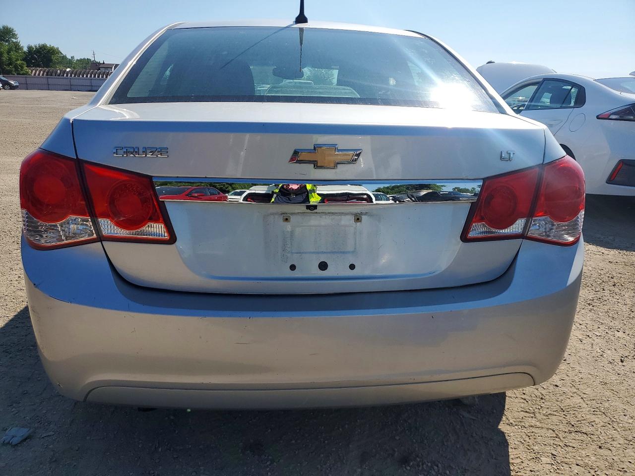 2013 Chevrolet Cruze Lt Gray vin: 1G1PC5SB2D7290930