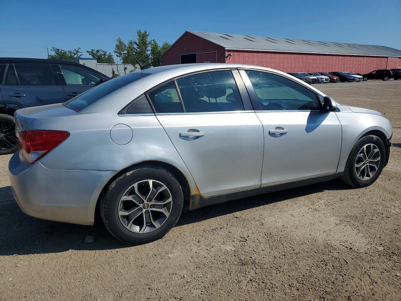 2013 Chevrolet Cruze Lt Gray vin: 1G1PC5SB2D7290930