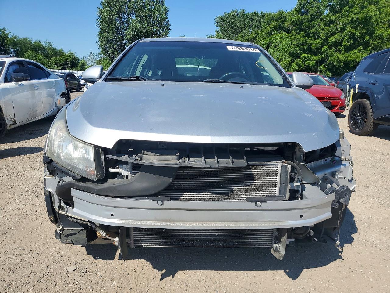 2013 Chevrolet Cruze Lt Gray vin: 1G1PC5SB2D7290930