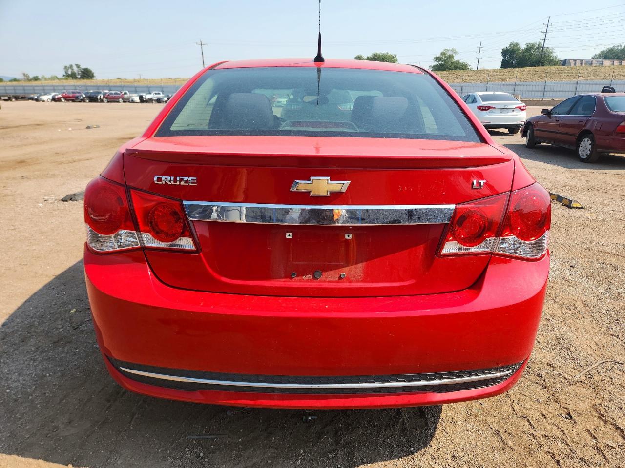 2013 Chevrolet Cruze Lt Red vin: 1G1PC5SB2D7301327
