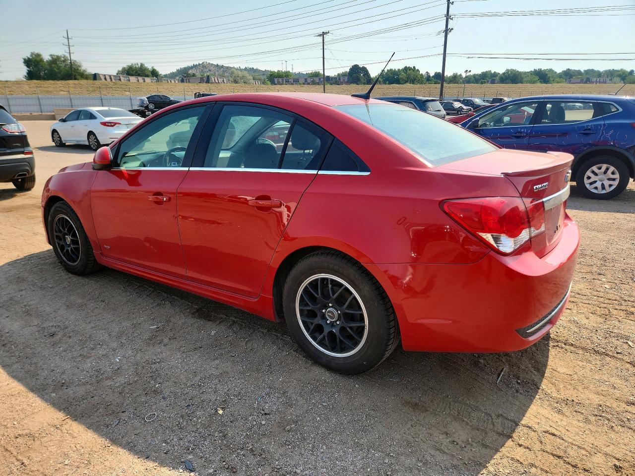 2013 Chevrolet Cruze Lt Red vin: 1G1PC5SB2D7301327