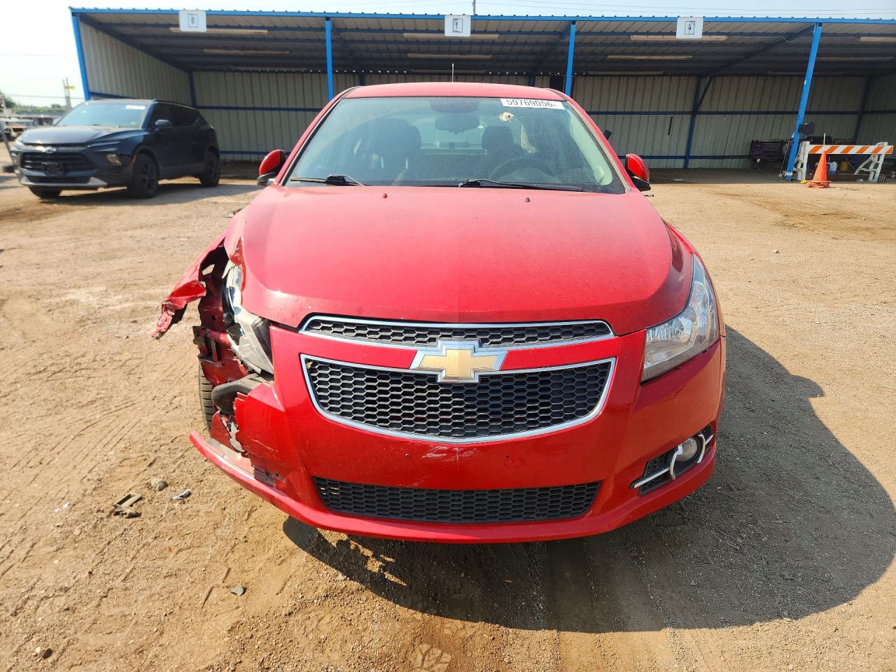 2013 Chevrolet Cruze Lt Red vin: 1G1PC5SB2D7301327