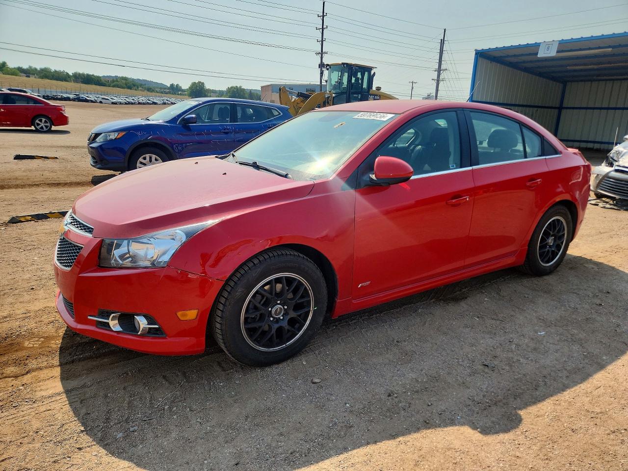 2013 Chevrolet Cruze Lt Red vin: 1G1PC5SB2D7301327