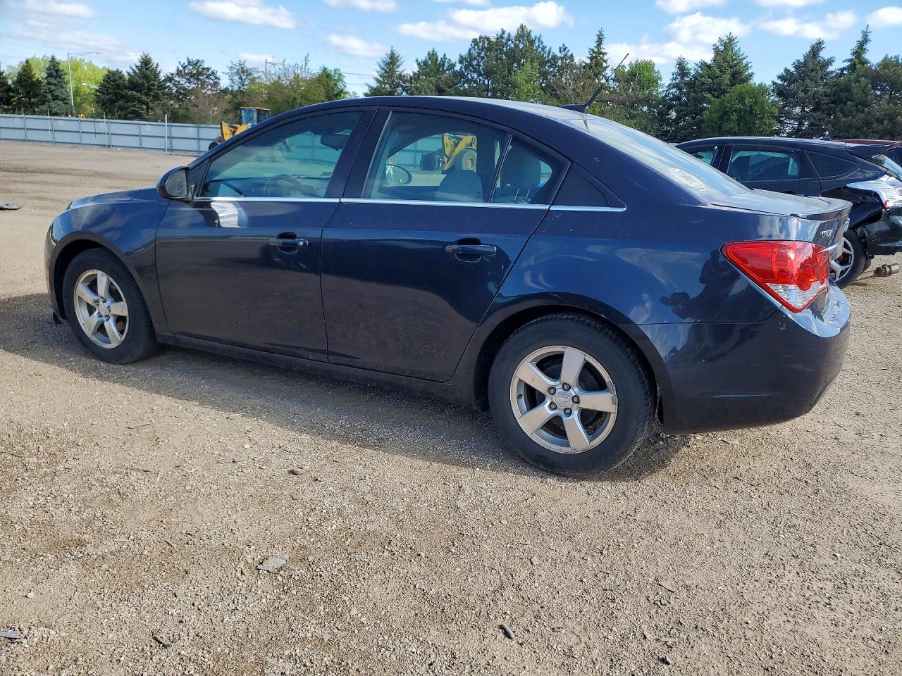 2013 Chevrolet Cruze Lt Blue vin: 1G1PC5SB2D7316345