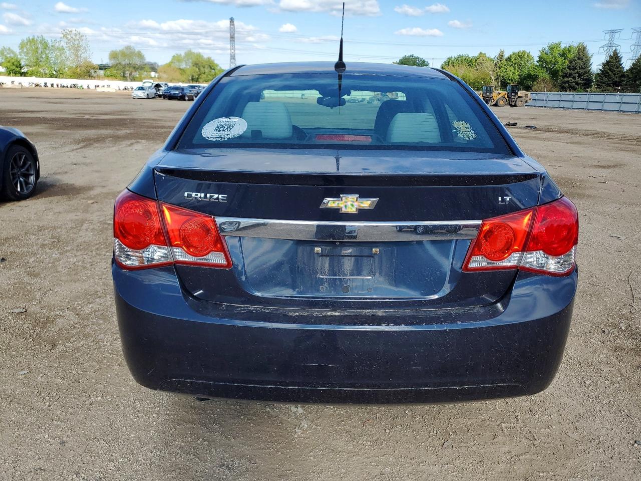 2013 Chevrolet Cruze Lt Blue vin: 1G1PC5SB2D7316345