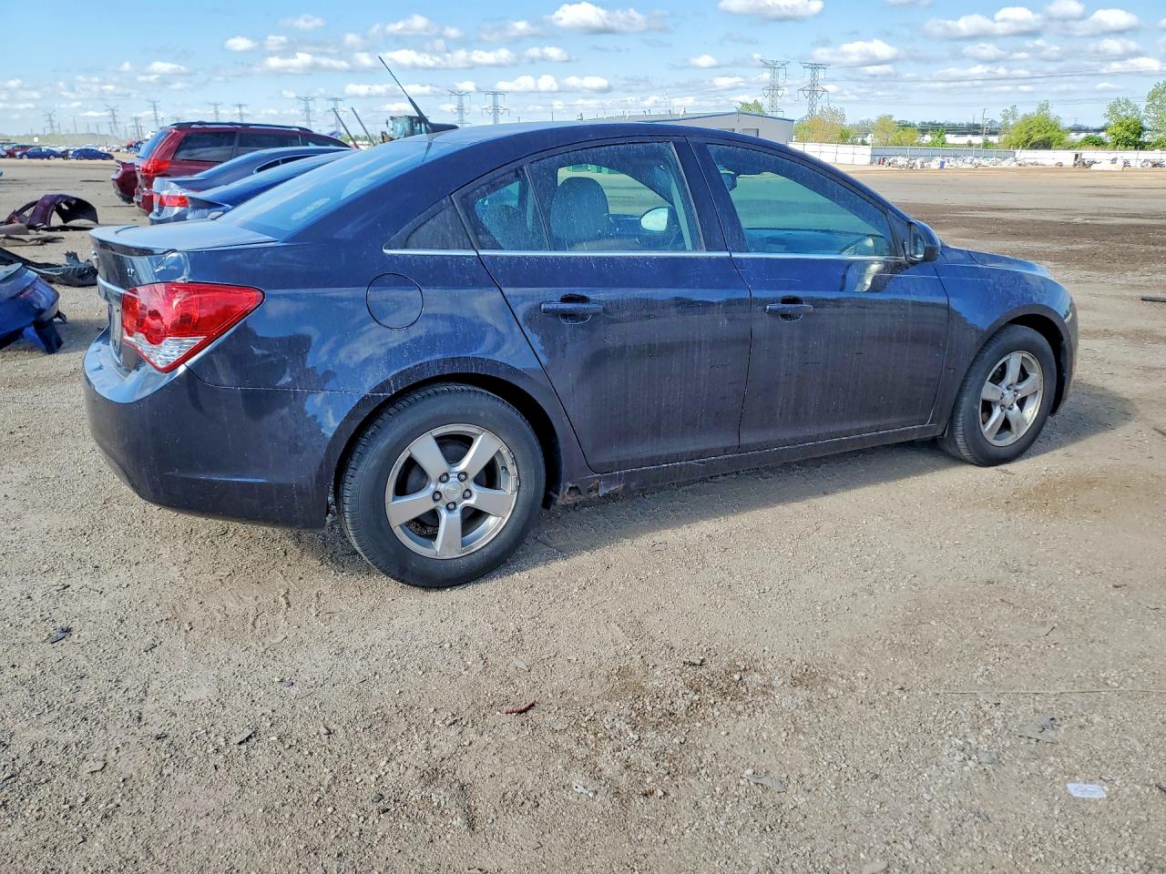 2013 Chevrolet Cruze Lt Blue vin: 1G1PC5SB2D7316345