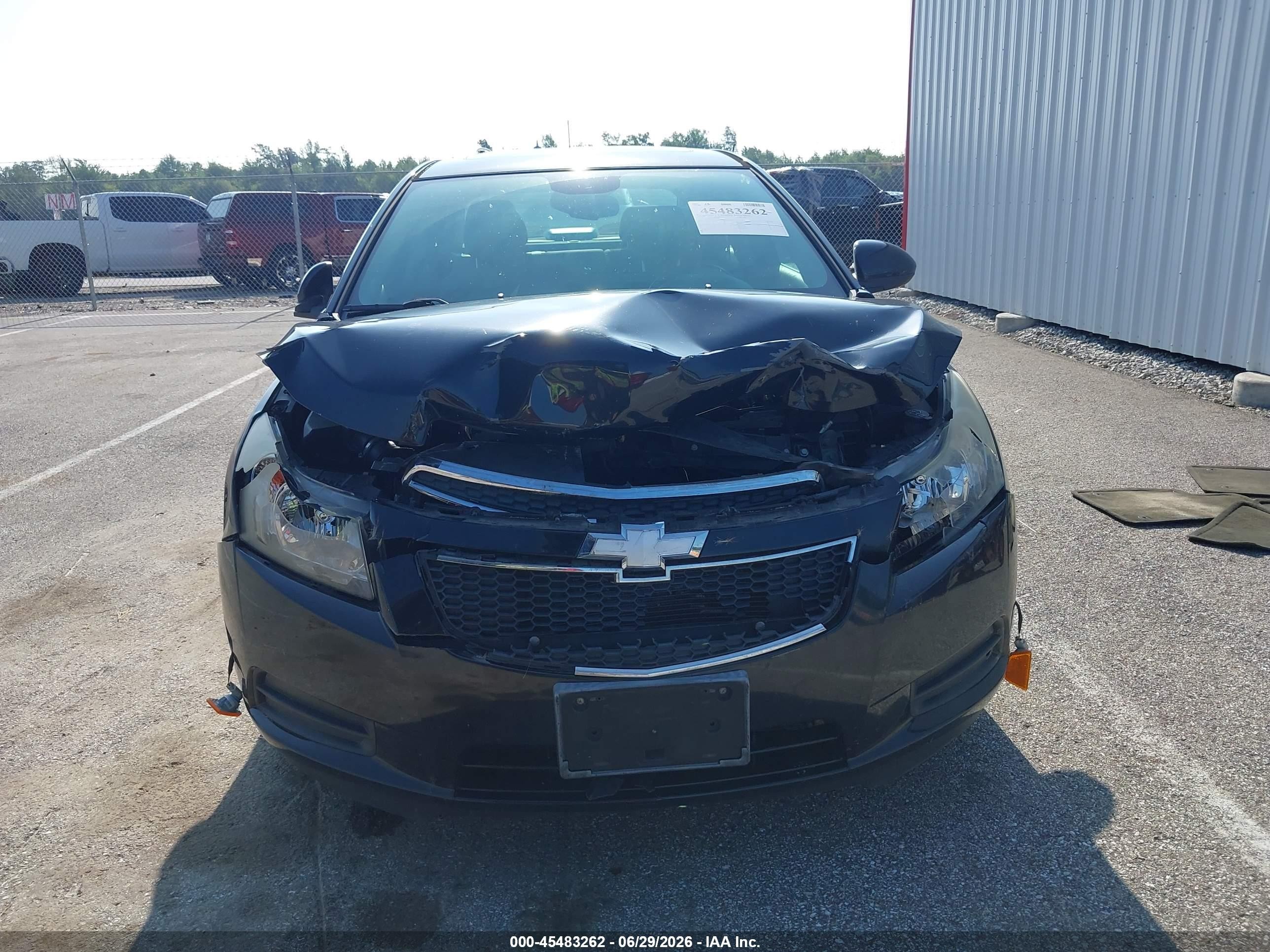 2014 Chevrolet Cruze 1lt Auto Black vin: 1G1PC5SB2E7105342