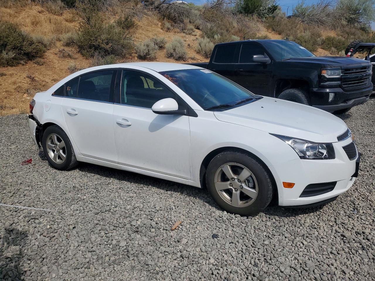 2014 Chevrolet Cruze Lt Silver vin: 1G1PC5SB2E7112419