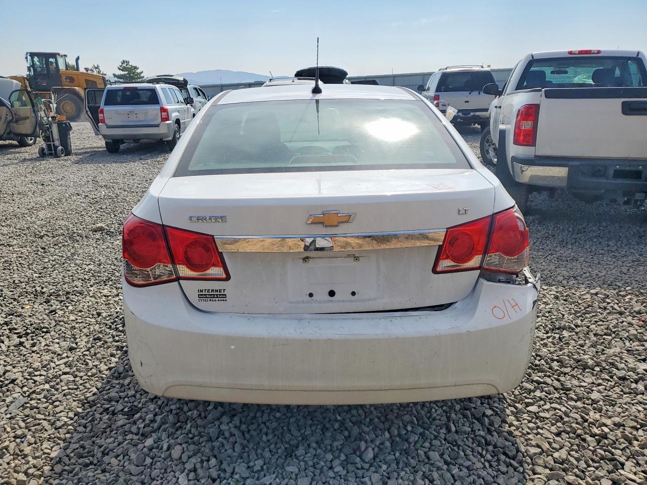 2014 Chevrolet Cruze Lt Silver vin: 1G1PC5SB2E7112419