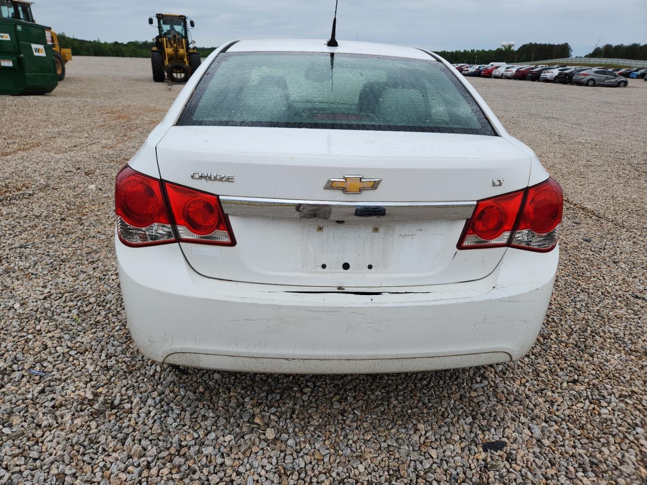 2014 Chevrolet Cruze Lt White vin: 1G1PC5SB2E7148434