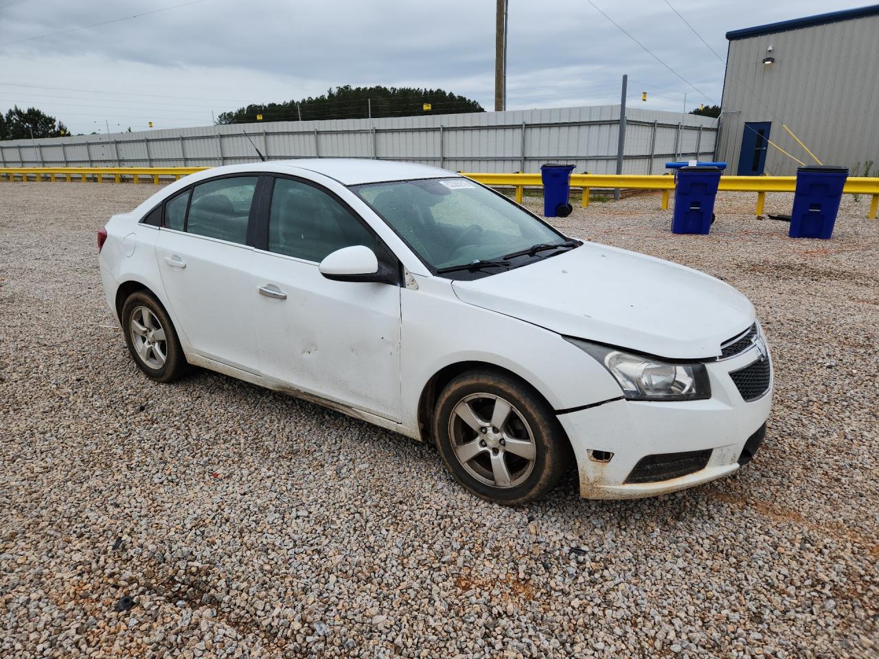 2014 Chevrolet Cruze Lt White vin: 1G1PC5SB2E7148434