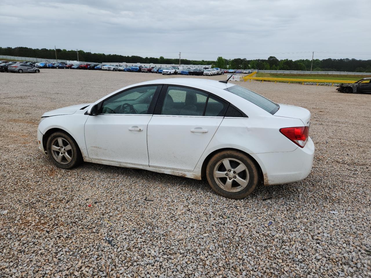 2014 Chevrolet Cruze Lt White vin: 1G1PC5SB2E7148434