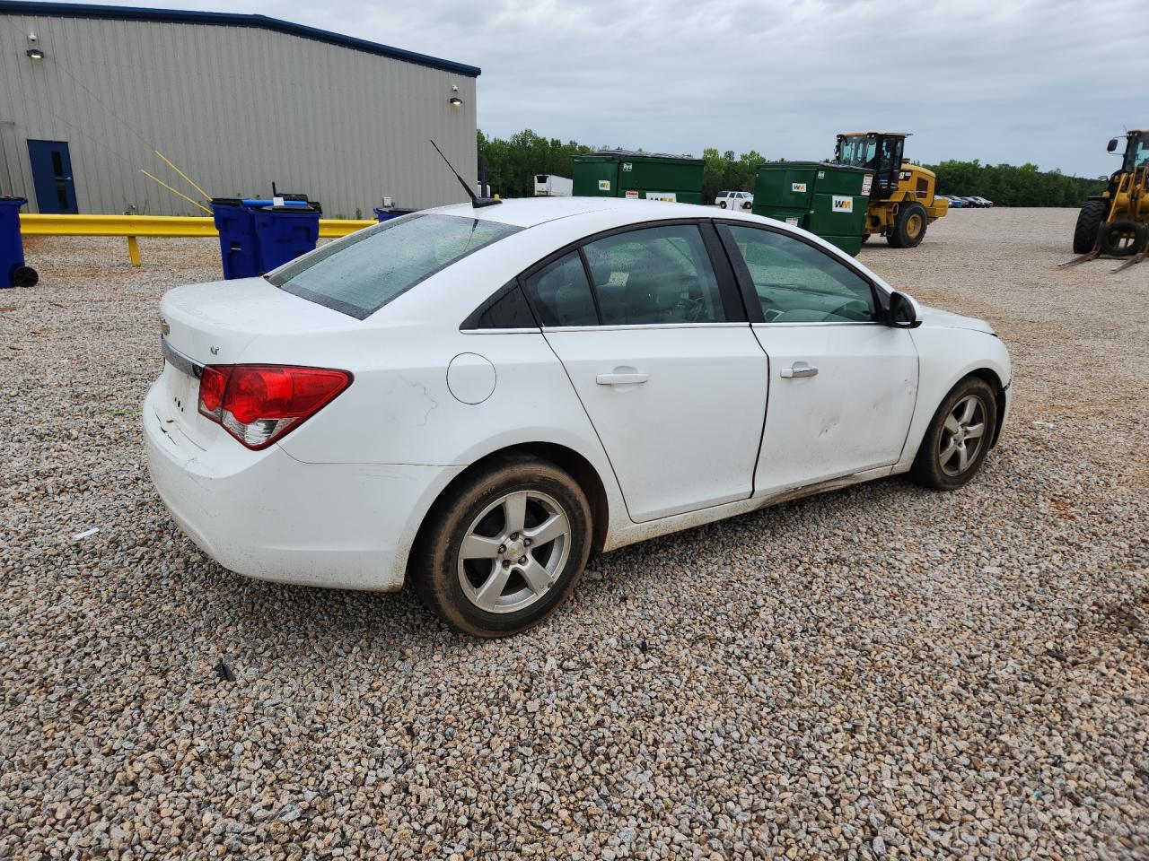 2014 Chevrolet Cruze Lt White vin: 1G1PC5SB2E7148434