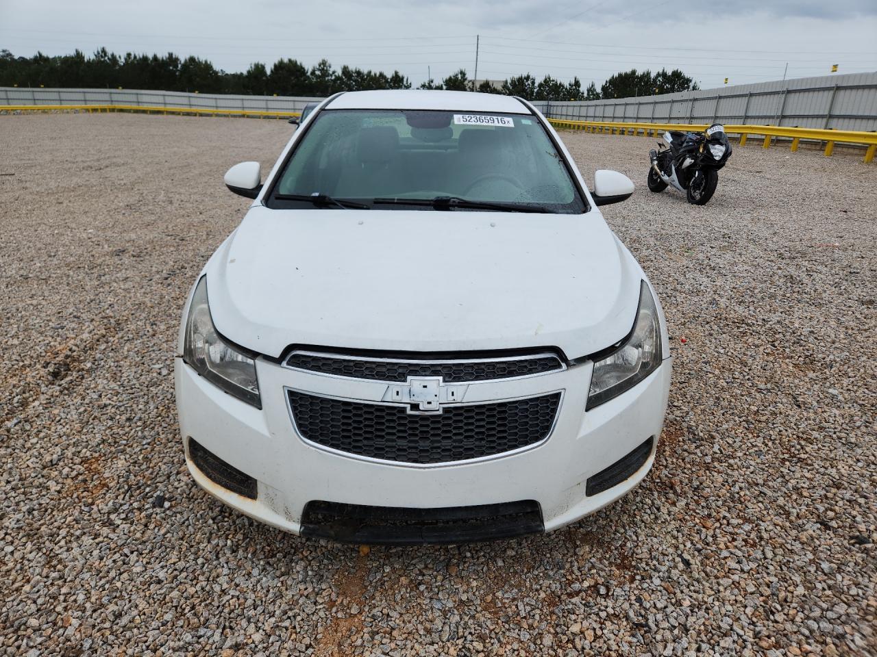 2014 Chevrolet Cruze Lt White vin: 1G1PC5SB2E7148434