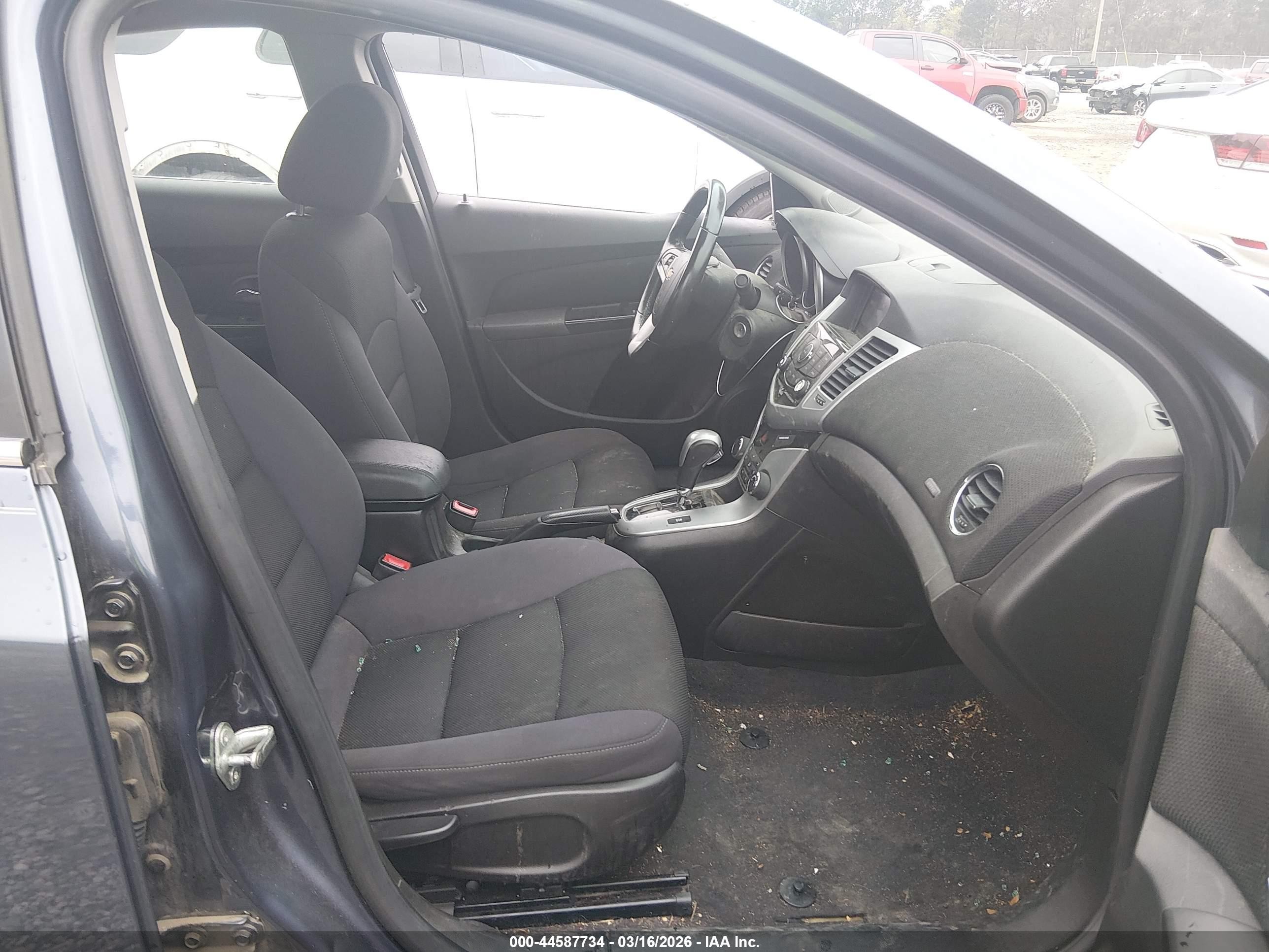 2014 Chevrolet Cruze 1lt Auto Dark Blue vin: 1G1PC5SB2E7164567
