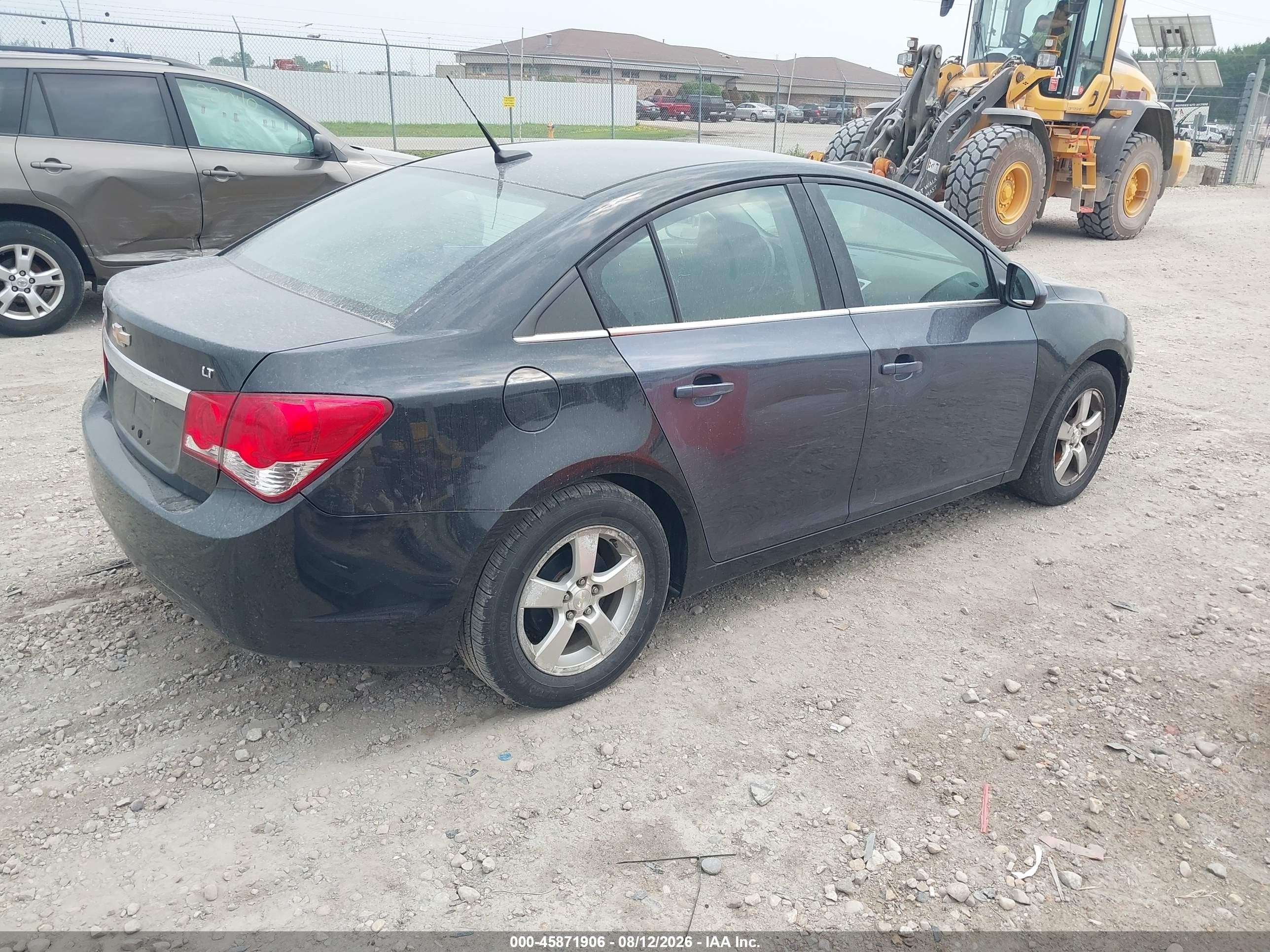 2014 Chevrolet Cruze 1lt Auto Black vin: 1G1PC5SB2E7171583