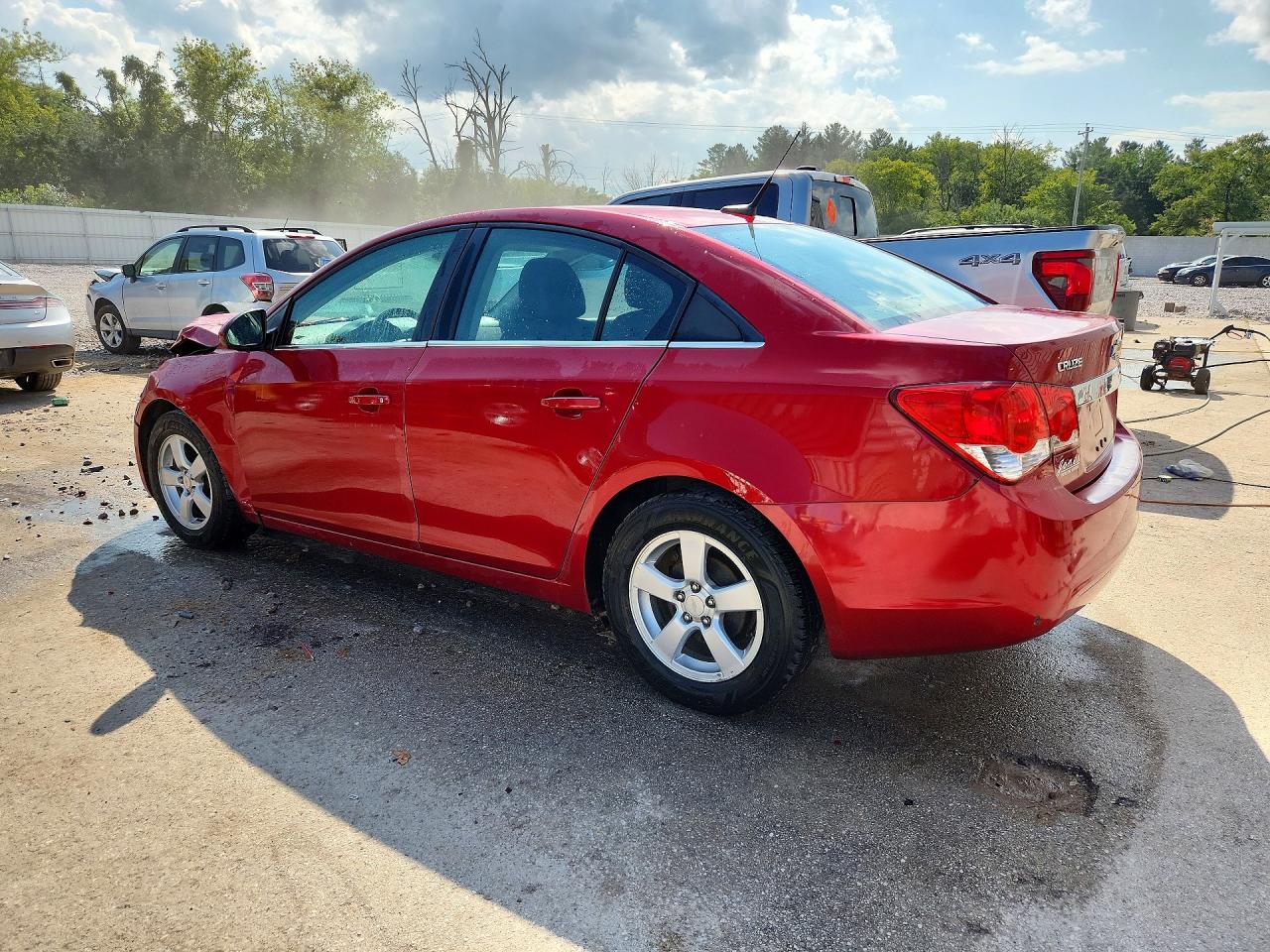 2014 Chevrolet Cruze Lt Burgundy vin: 1G1PC5SB2E7171616