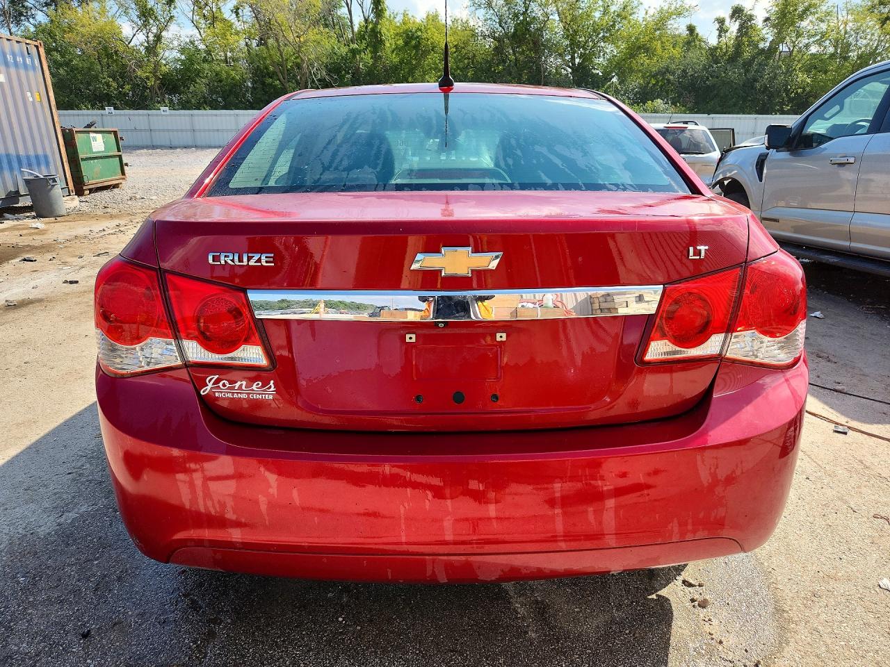 2014 Chevrolet Cruze Lt Burgundy vin: 1G1PC5SB2E7171616