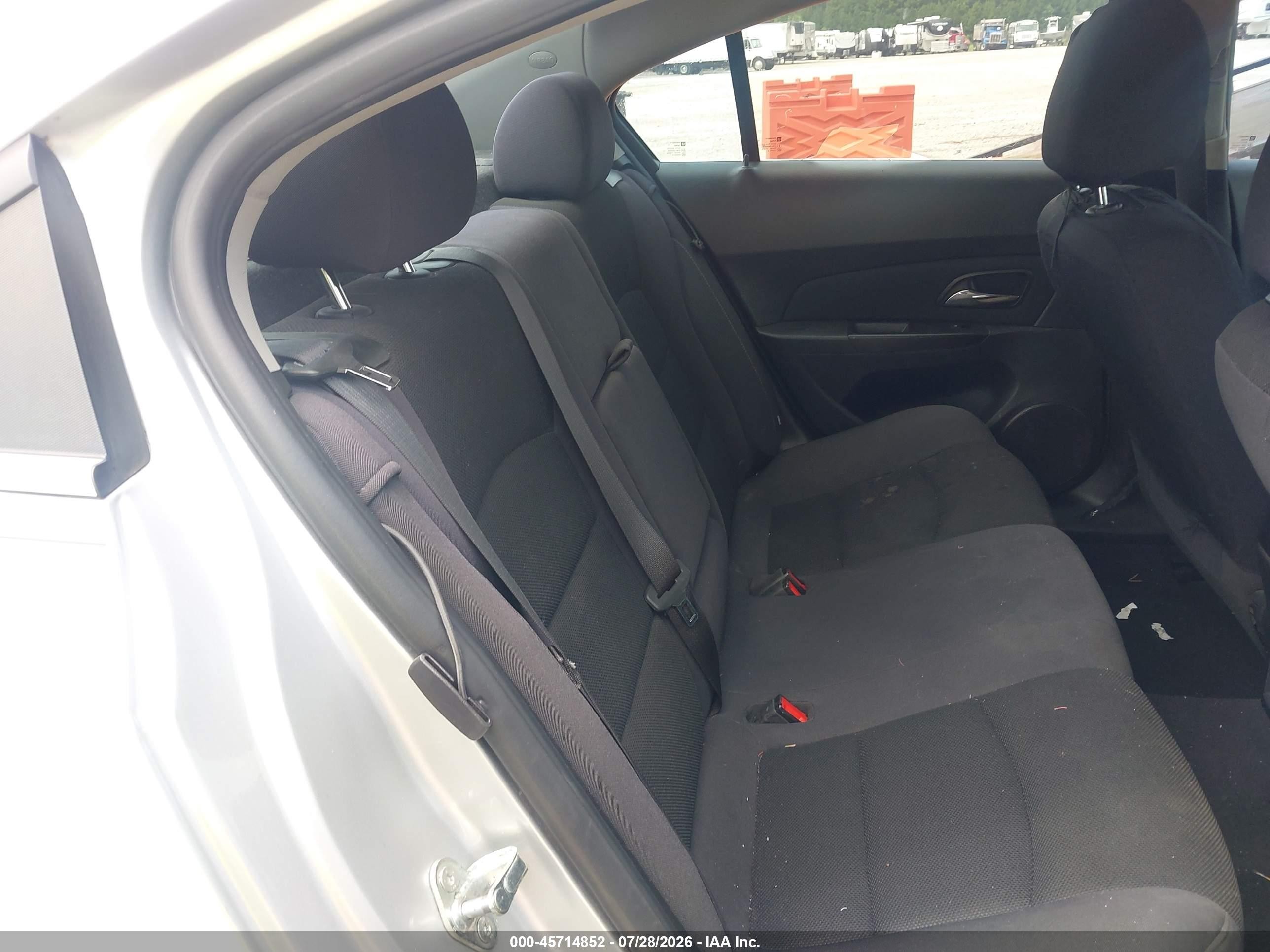 2014 Chevrolet Cruze 1lt Auto Gray vin: 1G1PC5SB2E7185211