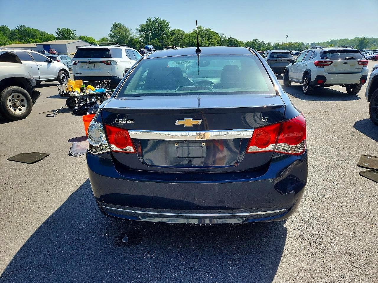 2014 Chevrolet Cruze Lt Blue vin: 1G1PC5SB2E7260201