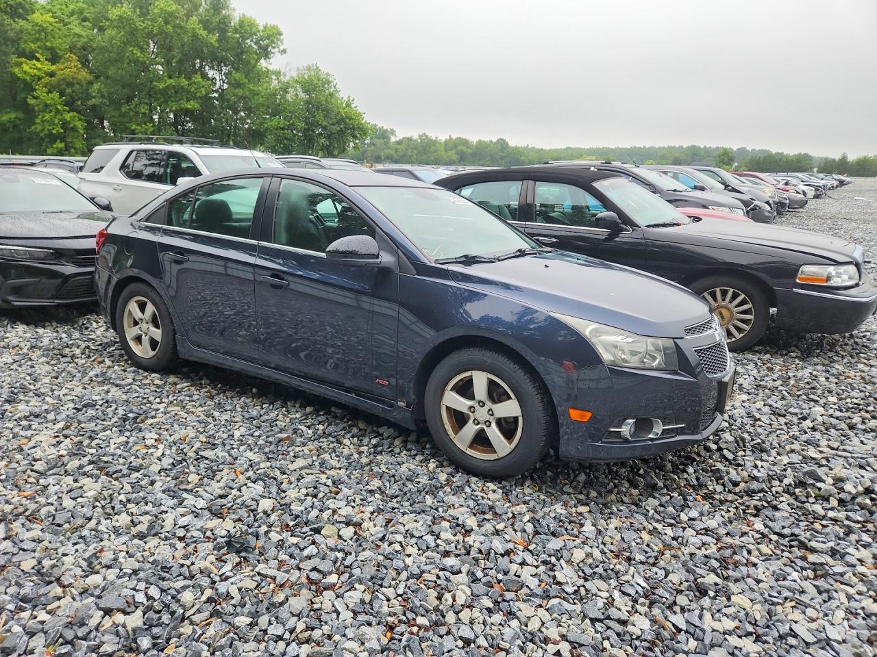 2014 Chevrolet Cruze Lt Blue vin: 1G1PC5SB2E7260201