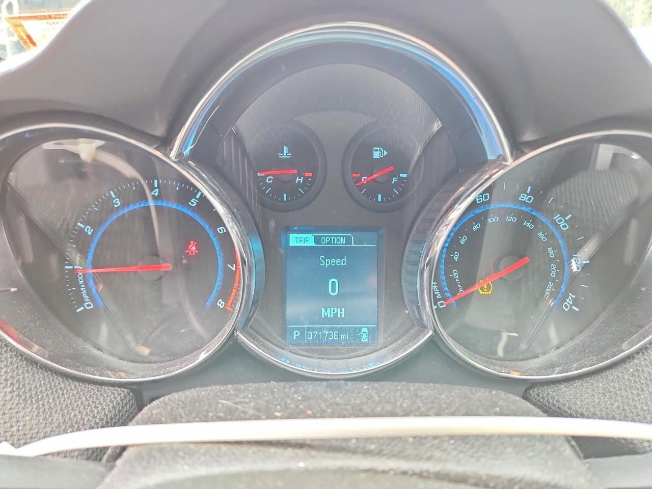2014 Chevrolet Cruze Lt Blue vin: 1G1PC5SB2E7260201