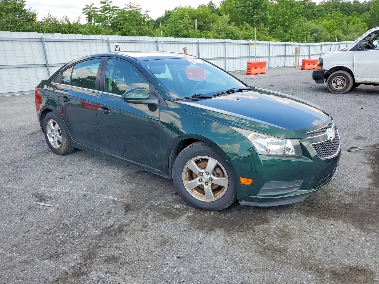 2014 Chevrolet Cruze Lt Green vin: 1G1PC5SB2E7266368