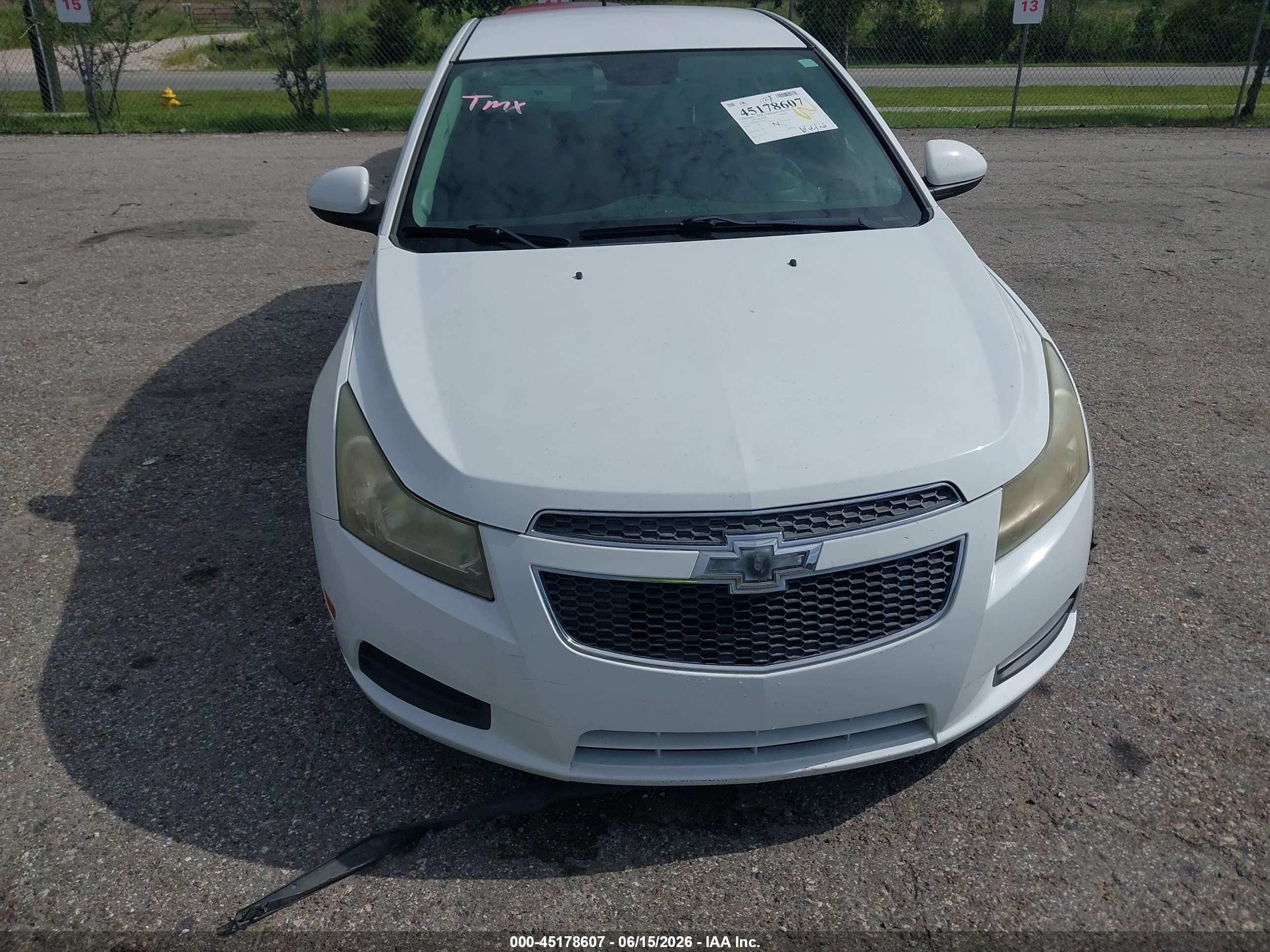 2014 Chevrolet Cruze 1lt Auto White vin: 1G1PC5SB2E7291870