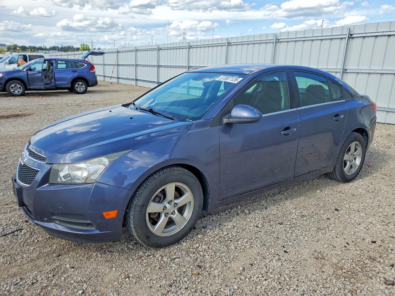 2014 Chevrolet Cruze Lt Blue vin: 1G1PC5SB2E7296468