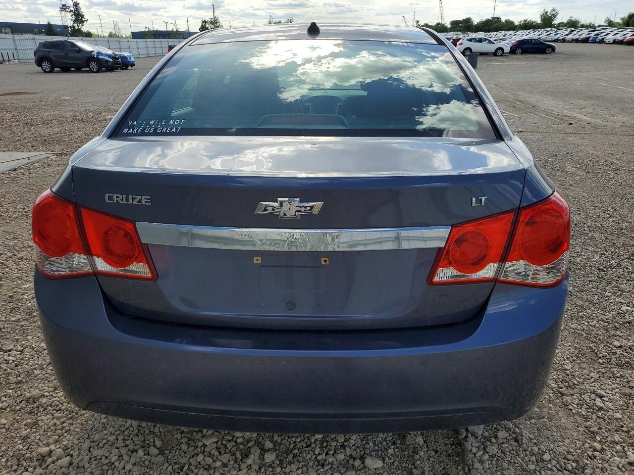 2014 Chevrolet Cruze Lt Blue vin: 1G1PC5SB2E7296468