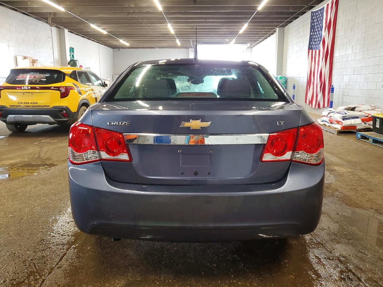 2014 Chevrolet Cruze Lt Blue vin: 1G1PC5SB2E7308974