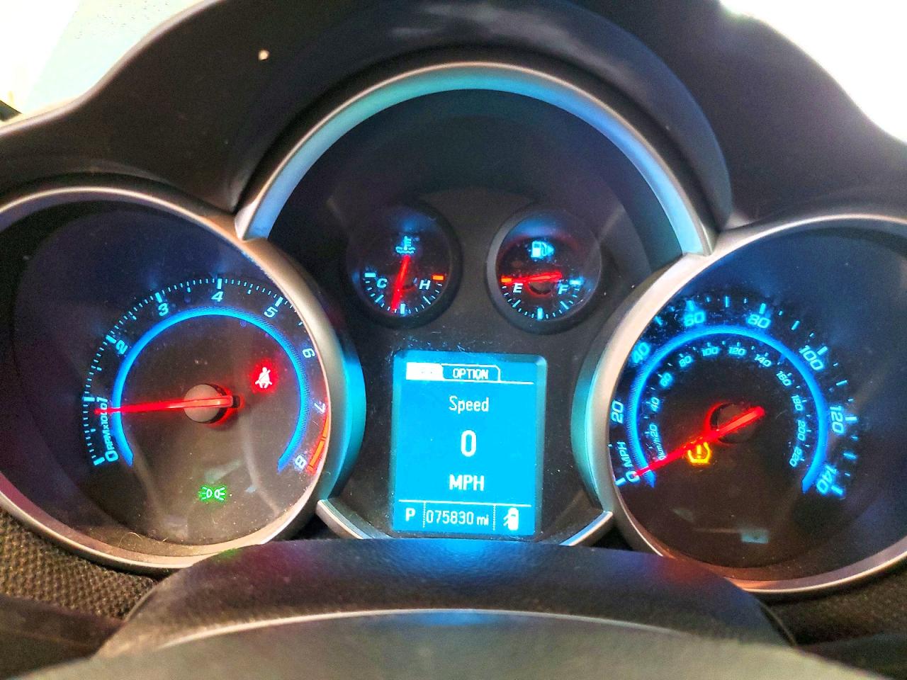 2014 Chevrolet Cruze Lt Blue vin: 1G1PC5SB2E7308974