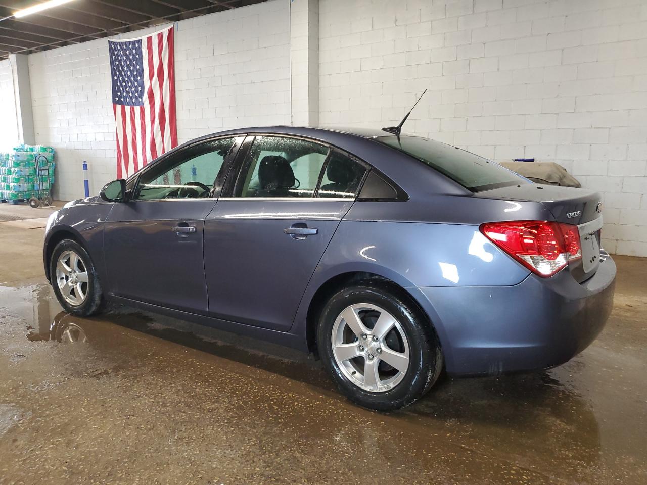 2014 Chevrolet Cruze Lt Blue vin: 1G1PC5SB2E7308974 Damage: Left Rear Door, Dent(S) W/ Paint Dmg, 1/8 To 1/2 Inch
