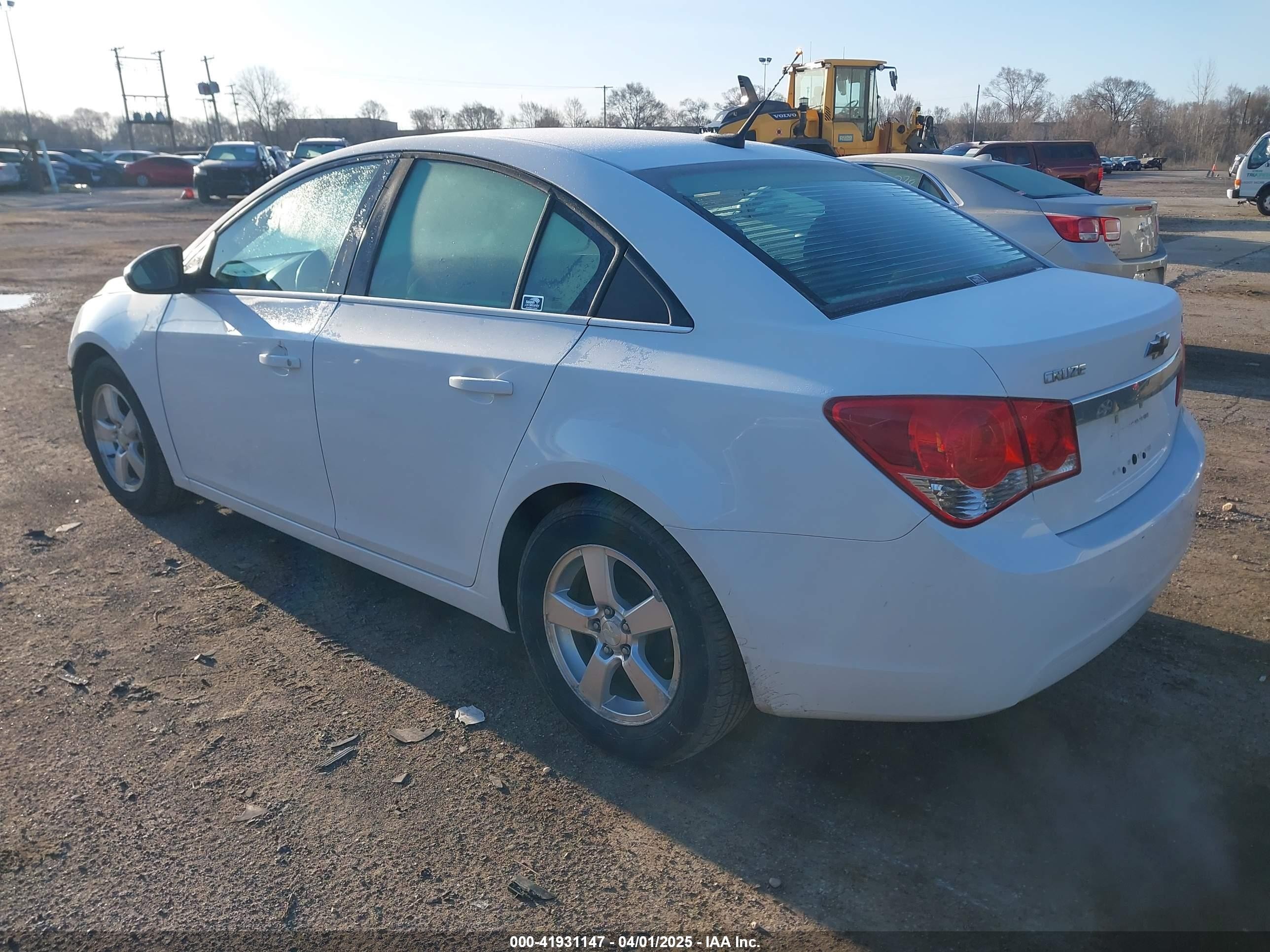 2014 Chevrolet Cruze 1lt Auto White vin: 1G1PC5SB2E7312328