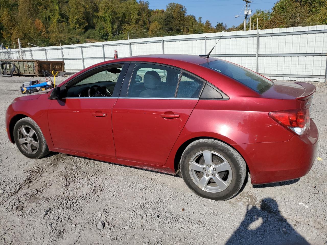 2014 Chevrolet Cruze Lt Красный vin: 1G1PC5SB2E7316167