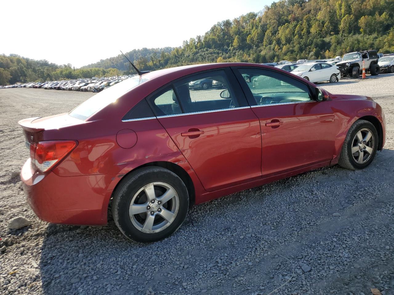 2014 Chevrolet Cruze Lt Красный vin: 1G1PC5SB2E7316167