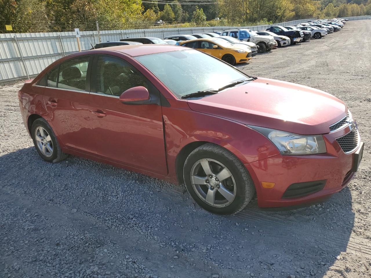 2014 Chevrolet Cruze Lt Красный vin: 1G1PC5SB2E7316167