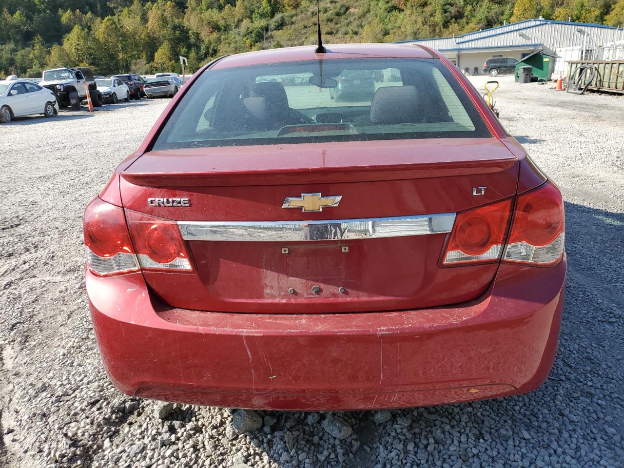 2014 Chevrolet Cruze Lt Красный vin: 1G1PC5SB2E7316167