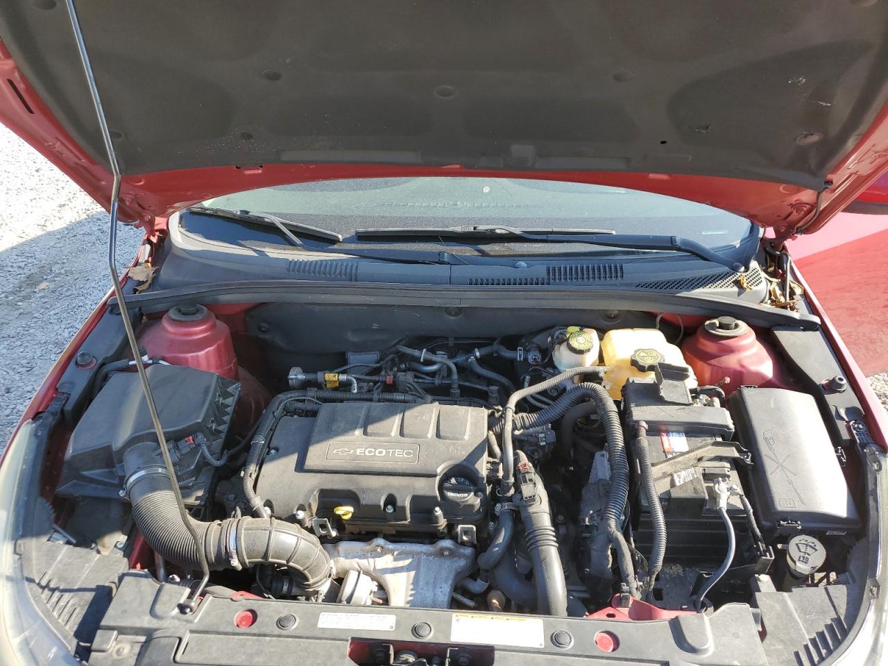 2014 Chevrolet Cruze Lt Красный vin: 1G1PC5SB2E7316167