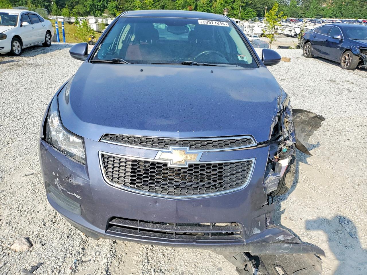 2014 Chevrolet Cruze Lt Blue vin: 1G1PC5SB2E7328934