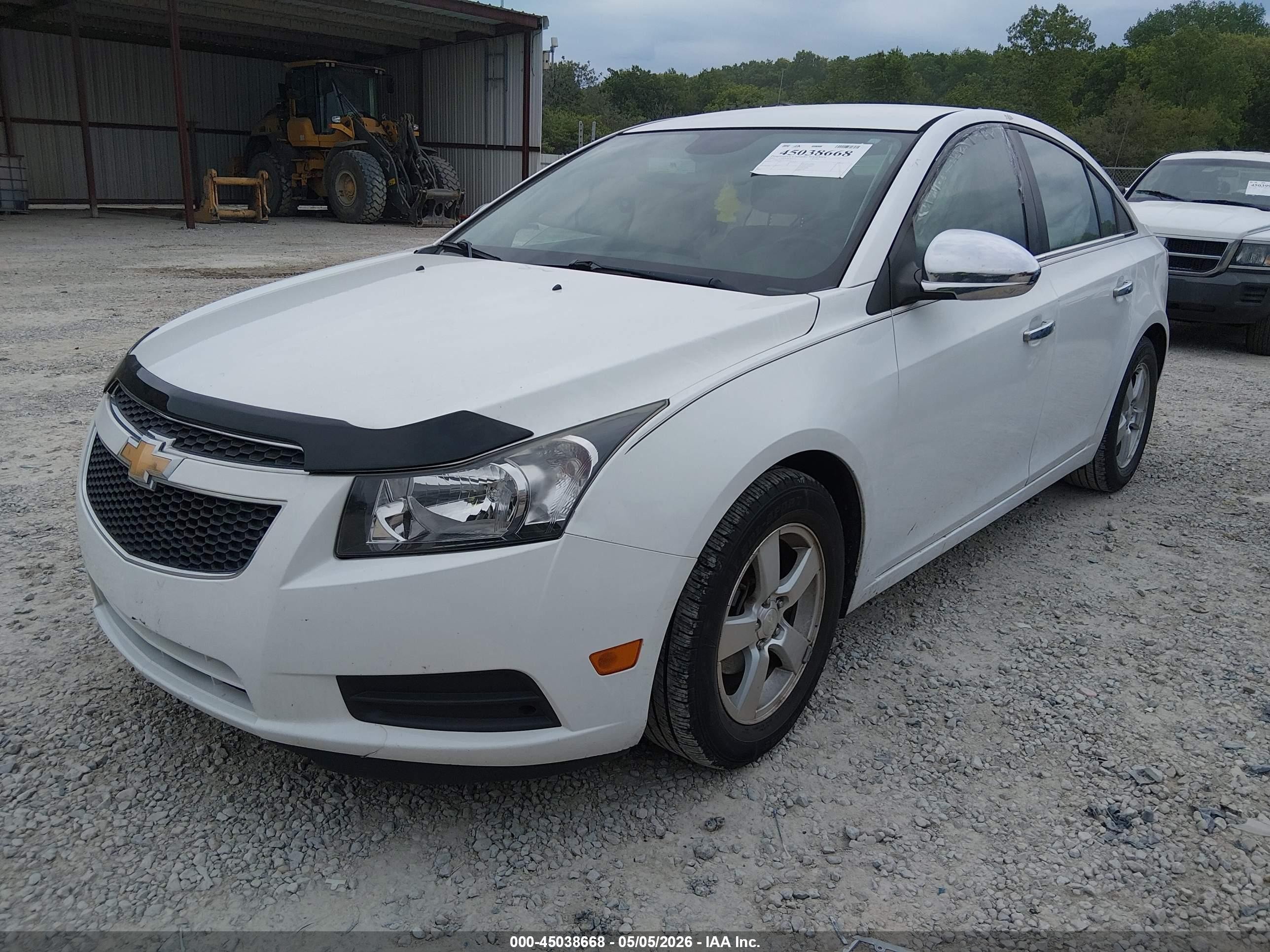 2014 Chevrolet Cruze 1lt Auto White vin: 1G1PC5SB2E7339237